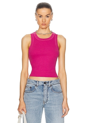 Citizens of Humanity Isabel Tank in Viola - Fuchsia. Size L (also in M, S, XS).