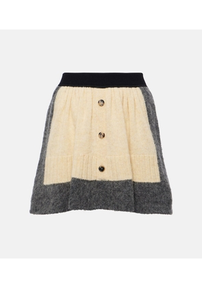 Loewe Wool miniskirt