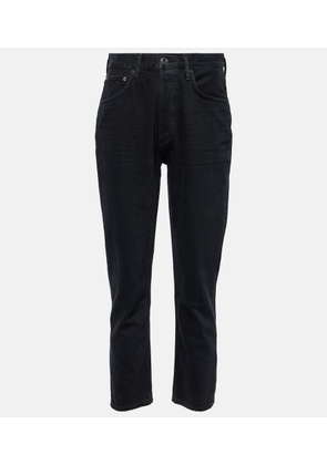 Agolde Riley Crop high-rise slim jeans