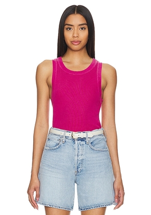 Citizens of Humanity Isabel Tank in Fuchsia. Size M, S, XL, XS.