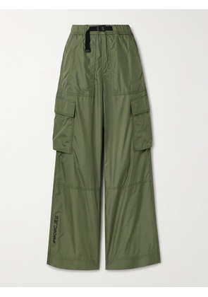 Moncler Grenoble - Belted Ripstop Cargo Pants - Green - xx small,x small,small,medium,large,x large,xx large
