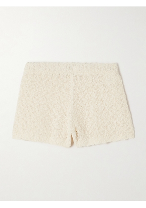 Magda Butrym - Cotton-blend Bouclé Shorts - Neutrals - FR34,FR36,FR38,FR40,FR42