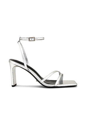 Tony Bianco Corso Sandal in Metallic Silver. Size 10, 5.5, 6, 6.5, 8.5.
