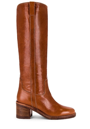 Tony Bianco Knee High Boot in Brown. Size 5, 5.5, 6, 6.5, 8.