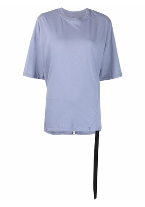 Rick Owens DRKSHDW drop-shoulder cotton T-shirt - Blue