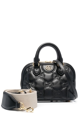 Gucci GG matelassé top-handle bag - Black