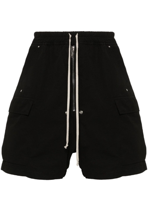 Rick Owens DRKSHDW Cargobela cotton bermuda shorts - Black