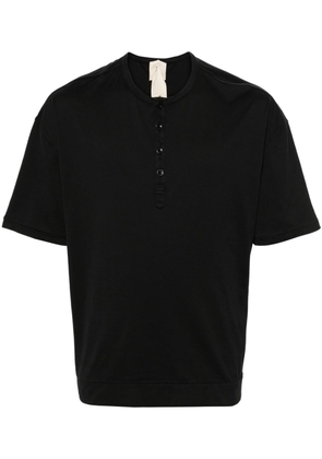 Ten C buttoned cotton shirt - Black