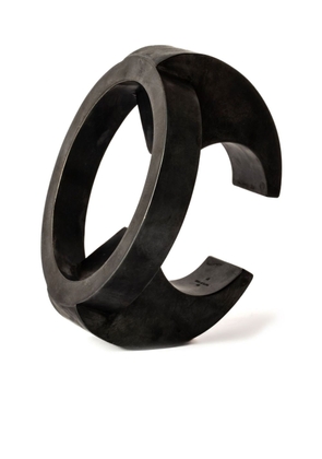Parts of Four Crescent cuff bracelet - Black