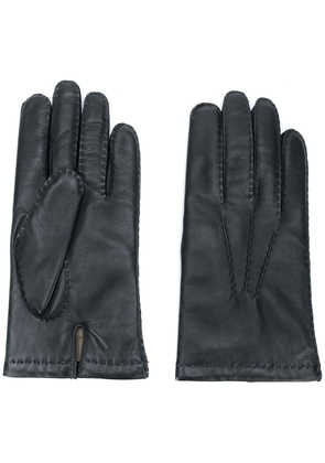 N.Peal Chelsea leather gloves - Black