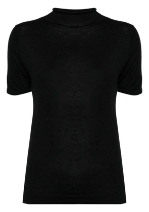 N.Peal Rosie cashmere T-shirt - Black