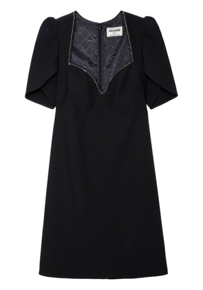 Zadig&Voltaire Roxelle crystal-embellished minidress - Black