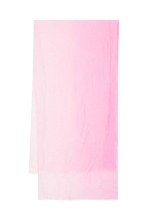N.Peal gradient-effect cashmere scarf - Pink