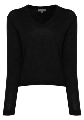 N.Peal Superfine cashmere jumper - Black