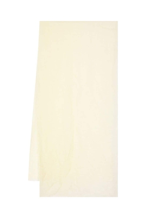 N.Peal Dip Dye ombré cashmere scarf - Yellow