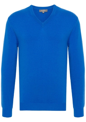 N.Peal Burlington organic-cashmere jumper - Blue