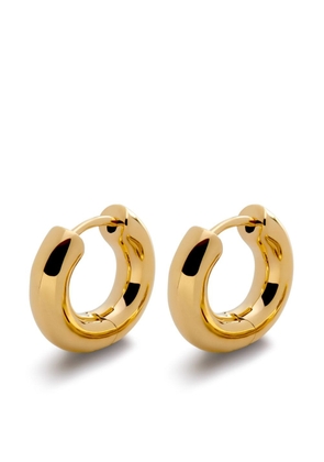 Monica Vinader Essential huggie earrings - Gold