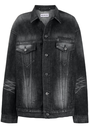Balenciaga Large Fit Jacket - Black