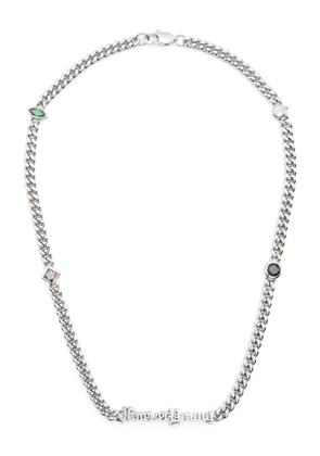 DARKAI Forever Young crystal-embellished necklace - Silver