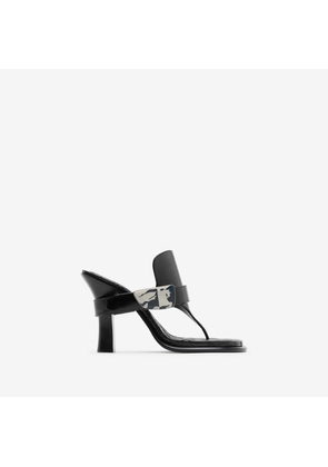 Burberry Leather Bay Sandals