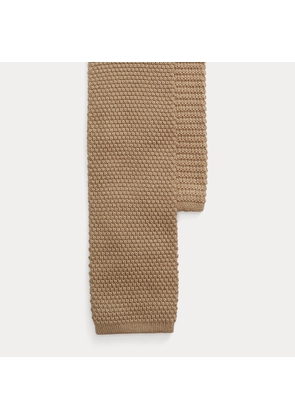 Knit Cotton-Cashmere Tie