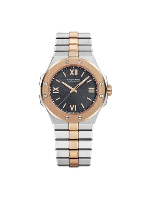 Chopard Rose Gold And Stainless Steel Alpine Eagle Small Watch 36Mm