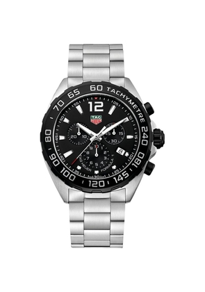 Tag Heuer Stainless Steel Formula 1 Chronograph Watch 43Mm