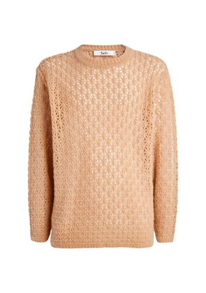 Séfr Perforated Cashmere Sweater