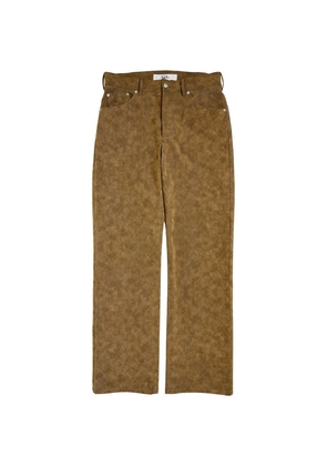 Séfr Brushed Moss-Effect Trousers