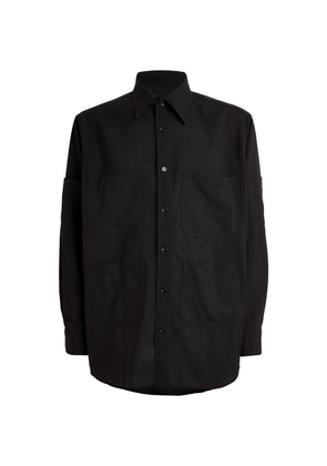 Mm6 Maison Margiela 6-Pocket Long-Sleeve Shirt