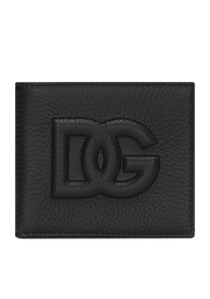 Dolce & Gabbana Leather Logo Bifold Wallet