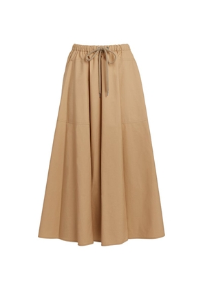 Moncler Cotton Midi Skirt