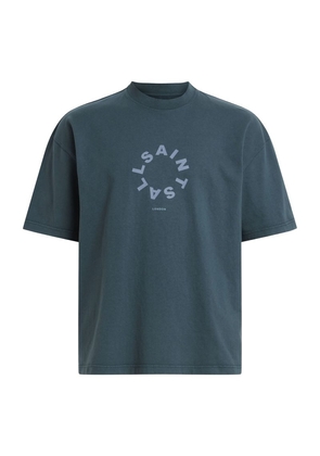 Allsaints Organic Cotton Tierra Logo T-Shirt
