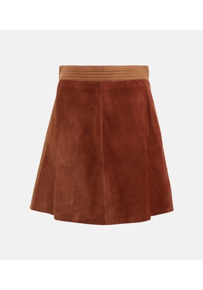 See By Chloé Suede miniskirt