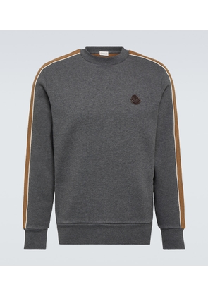 Moncler Cotton-blend jersey sweatshirt