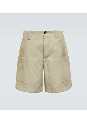 Bottega Veneta Cotton twill cargo shorts