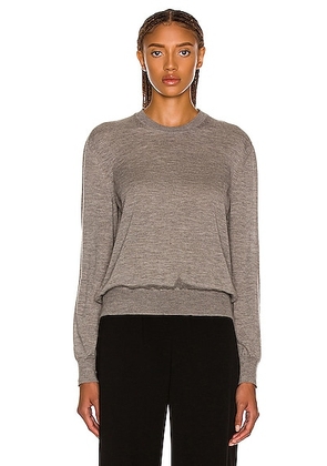 The Row Islington Sweater in Medium Grey - Grey. Size M (also in XL).