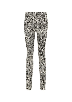Proenza Schouler Zebra jacquard skinny pants