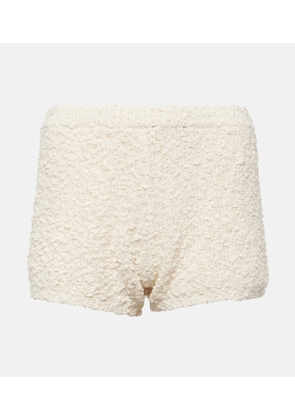 Magda Butrym Cotton-blend bouclé shorts