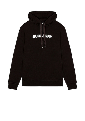 Burberry Ansdell Hoodie in Black - Black. Size L (also in M, S, XL).