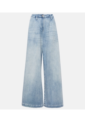 AG Jeans Stella high-rise wide-leg jeans