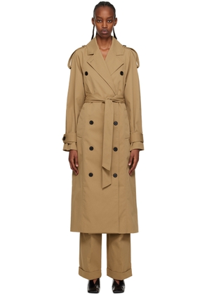 CAMILLA AND MARC Tan Collins Trench Coat