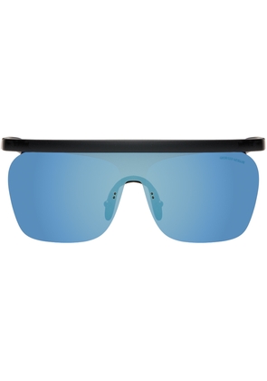 Giorgio Armani Black Neve Shield Sunglasses