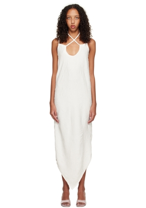 BINYA SSENSE Exclusive White Alba Midi Dress