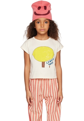 Wander & Wonder Kids Beige 'Lemon Tree' T-Shirt