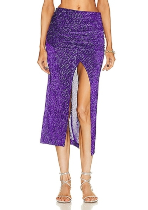 IRO Latim Skirt in Purple - Purple. Size 38 (also in ).