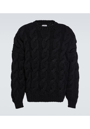 Visvim Cable-knit wool sweater