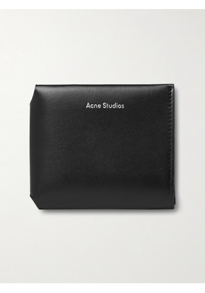 Acne Studios - Leather Trifold Wallet - Men - Black