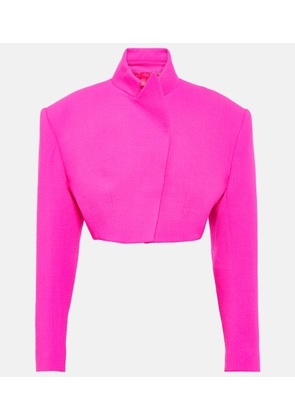 Alexandre Vauthier Cropped wool jacket