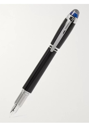 Montblanc - StarWalker Resin and Platinum-Plated Fountain Pen - Men - Black
